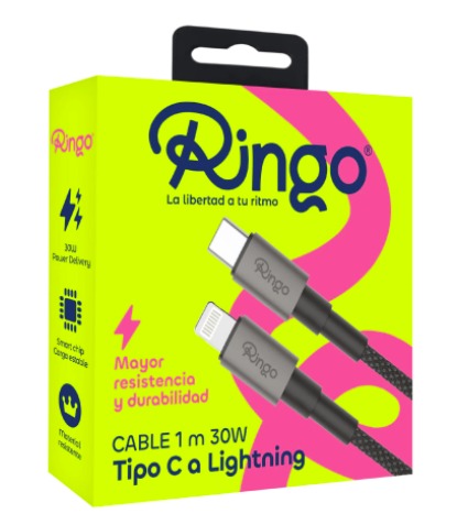 Cable Ringo Power 30W C a Ligthning