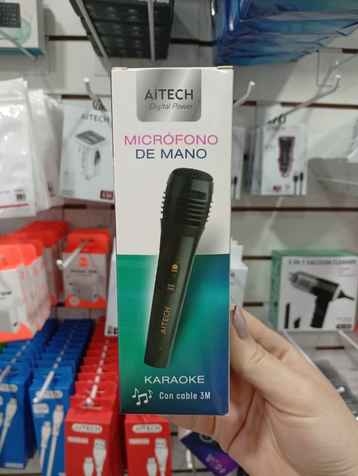 Microfono de mano Aitech