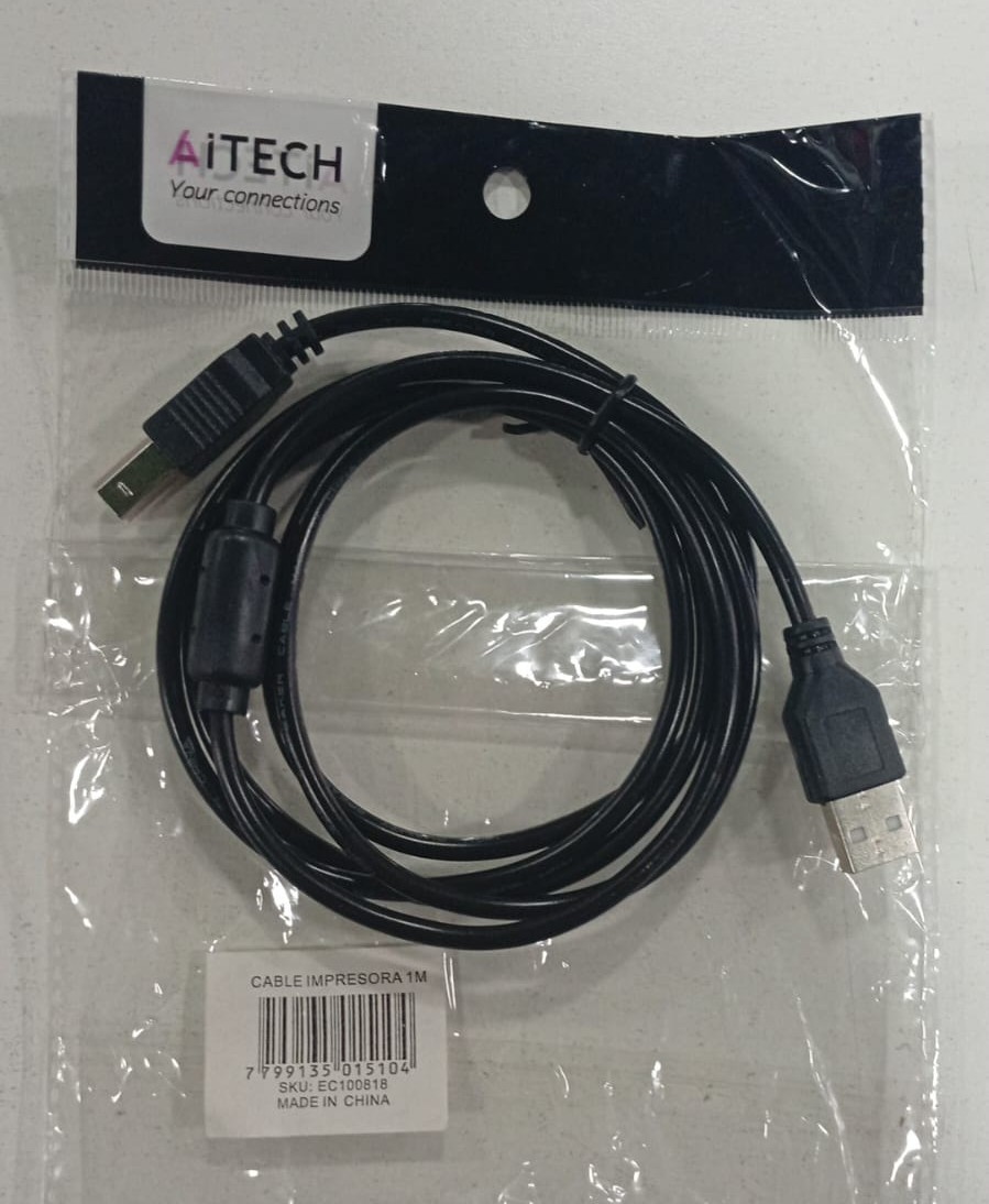 Cable impresora Aitech 1m