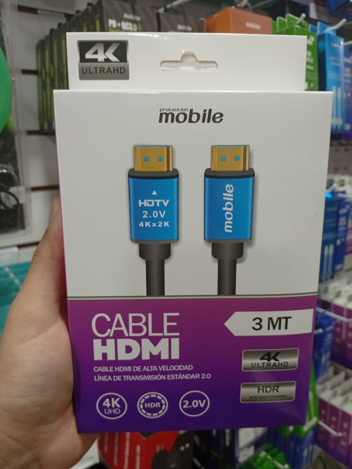 Cable PM HDMI 4K 3m