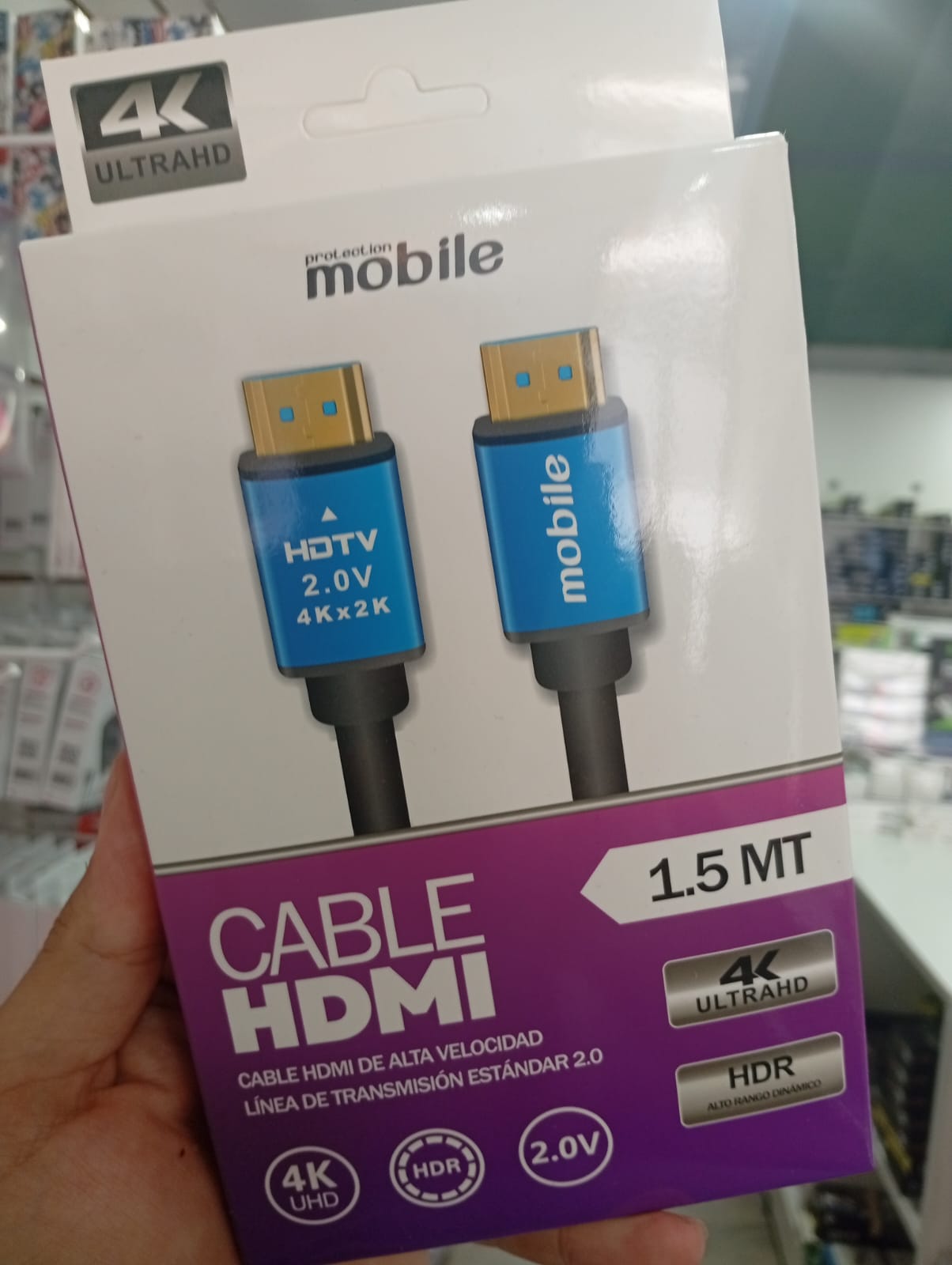 Cable PM HDMI 4K 1,5m