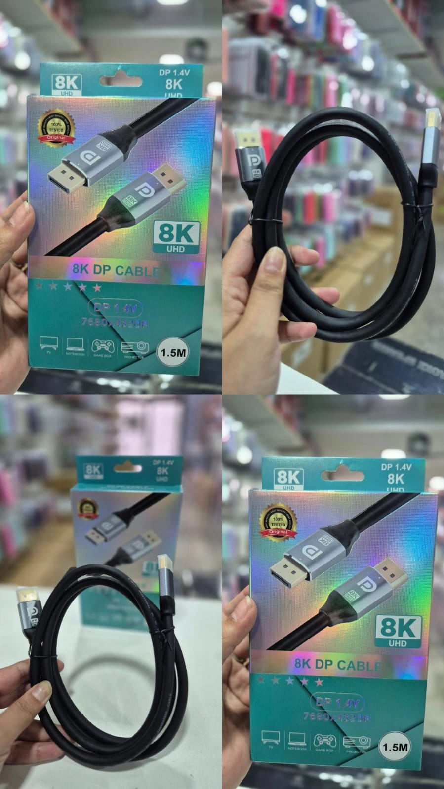 Cable HDMI 8K 1,5m