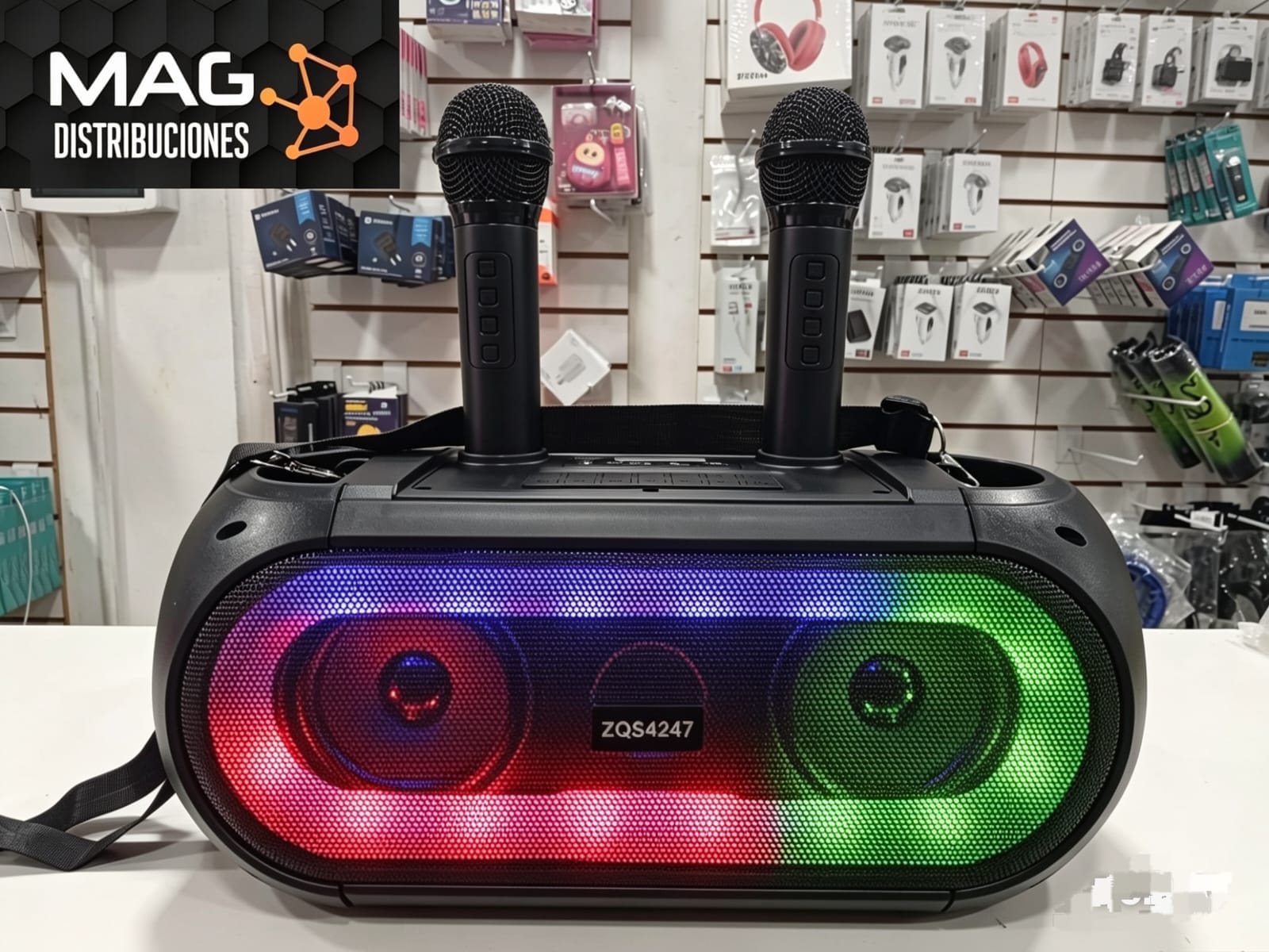 Parlante Karaoke ZQS 4247 - 8X2W