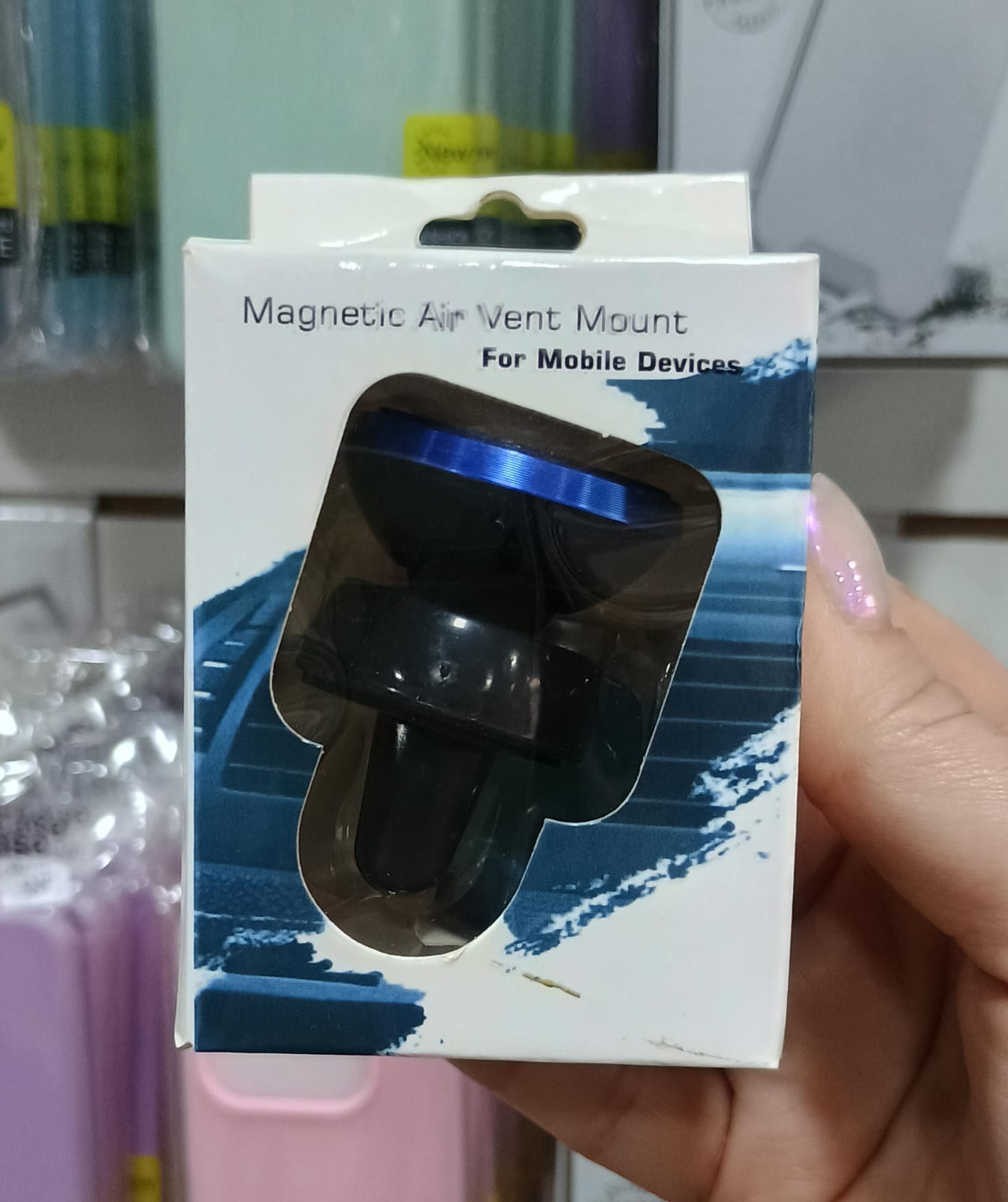 Soporte auto magnetico