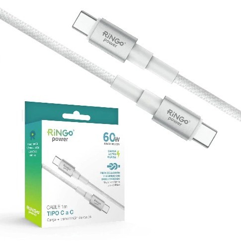 Cable Ringo power 60w TC a TC