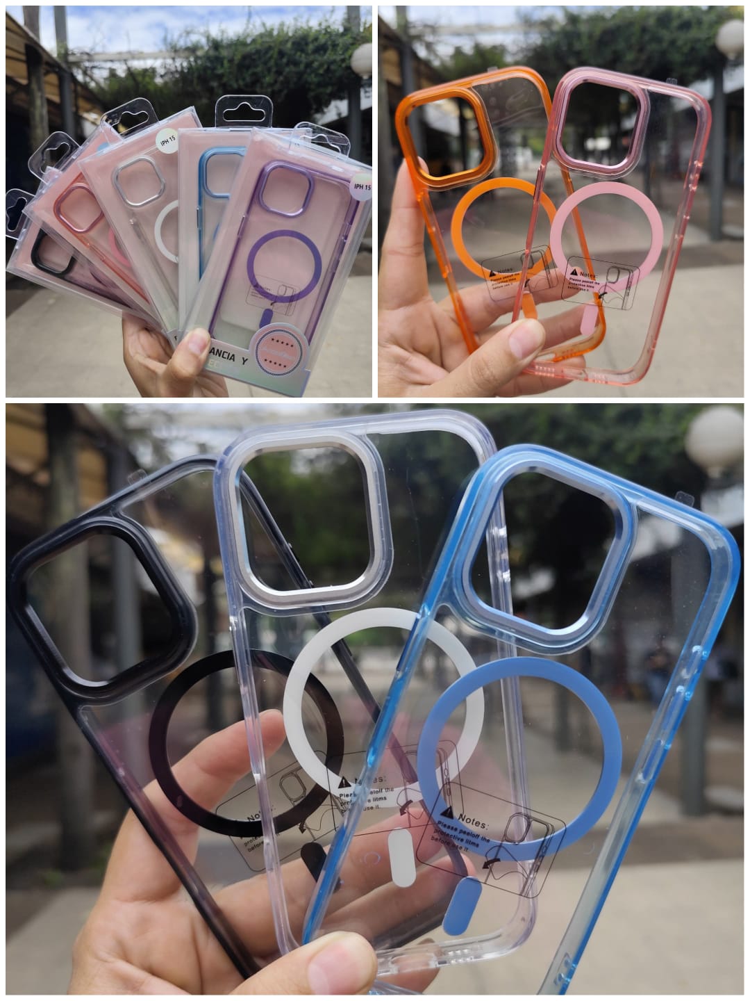 Tpu Magsafe Transparente Color (039)