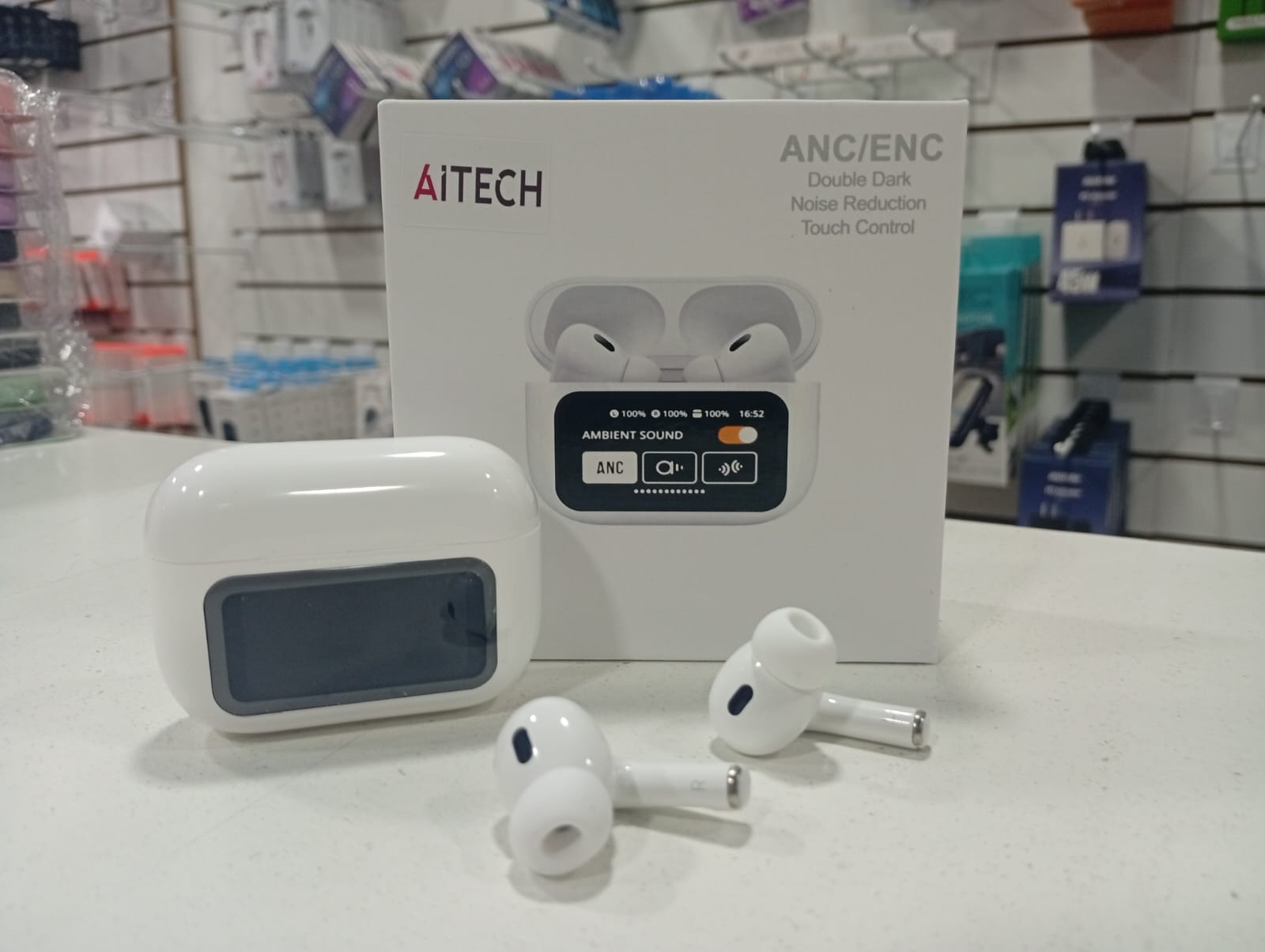 Auricular BT AItech C/Pantalla