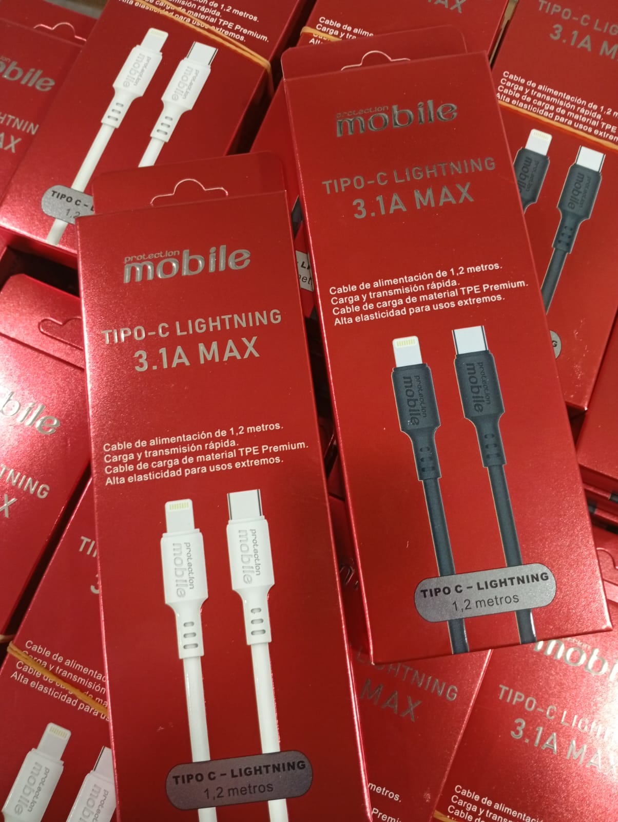 Cable PM Tipo C a Lightning 3.1A de 1.2m